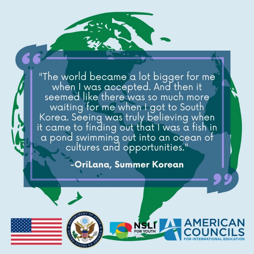 Quote by OriLana, Summer Korean